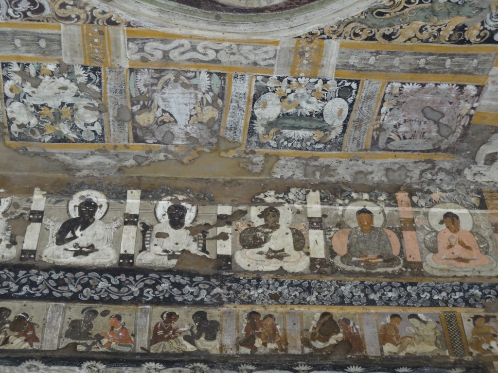 Paintings from portico of Cave 17